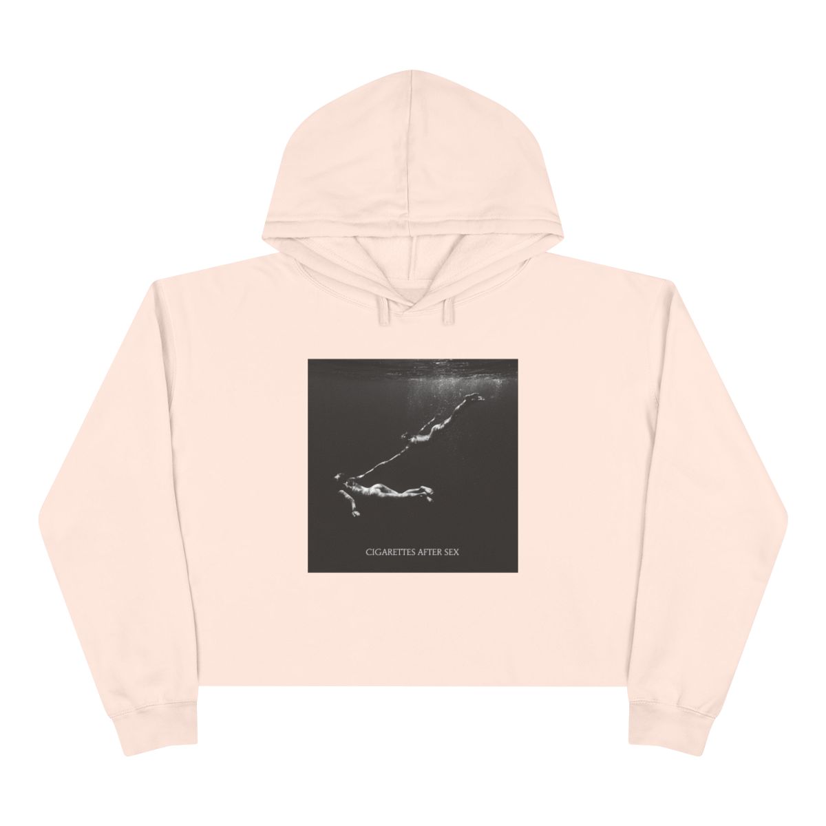 Heavenly Ladies Crop Hoodie | Cigarettes After Sex - alternate angle 2, merchandise